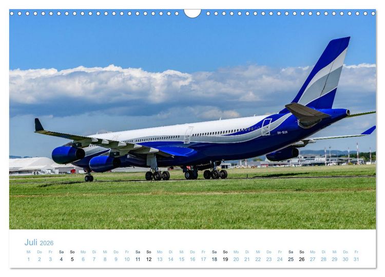 Produktbild: Vierstrahlige Jets (Wandkalender 2026 DIN A3 quer), CALVENDO Monatskalender