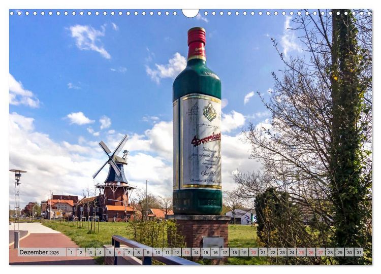 Produktbild: Norden-Norddeich. Maritime Orte mit Flair (Wandkalender 2026 DIN A3 quer), CALVENDO Monatskalender