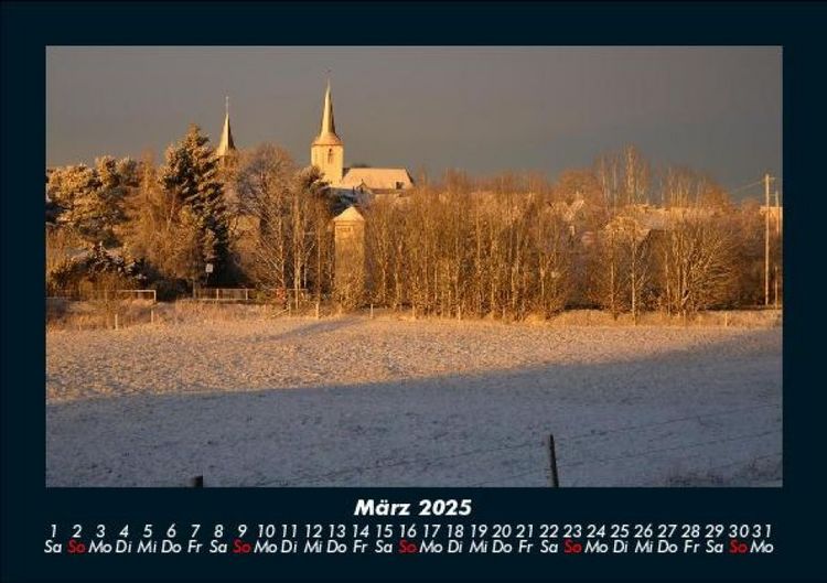 Produktbild: Landschaftskalender 2025 Fotokalender DIN A5
