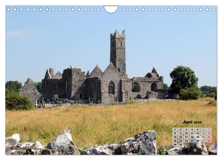 Produktbild: Irland (Wandkalender 2026 DIN A4 quer), CALVENDO Monatskalender