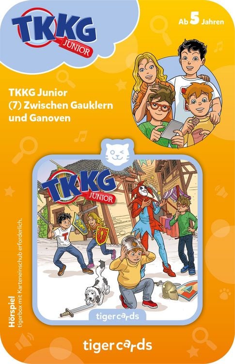 Produktbild: tigercard - TKKG Junior - Folge 7: Zwischen Gauklern