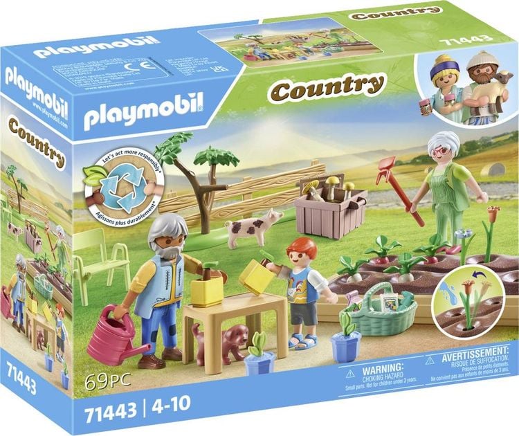Bild vom Artikel PLAYMOBIL 71443 - Country - Idyllischer Gemüsegarten bei den Großeltern vom Autor 