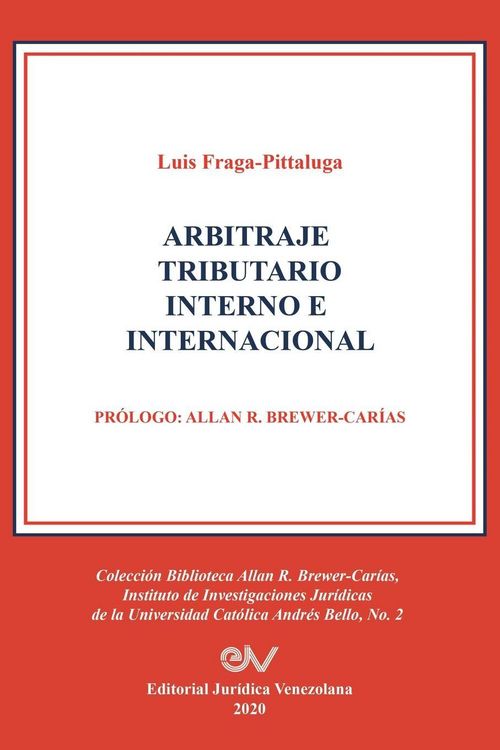 Produktbild: Arbitraje Tributario Interno E Internacional