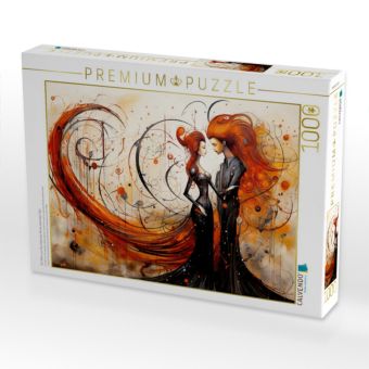 Produktbild: CALVENDO Puzzle Ein Motiv aus dem Kalender Bunte abstrakte Welt | 1000 Teile Lege-Gr&ouml;&szlig;e 64x48cm Foto-Puzzle f&uuml;r gl&uuml;ckliche Stunden