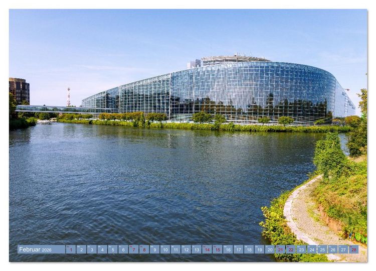 Produktbild: St&auml;dtejuwelen Nordfrankreichs. Architektur, Kunst und Flair vom Elsass zur Normandie (Wandkalender 2026 DIN A3 quer), CALVENDO Monatskalender