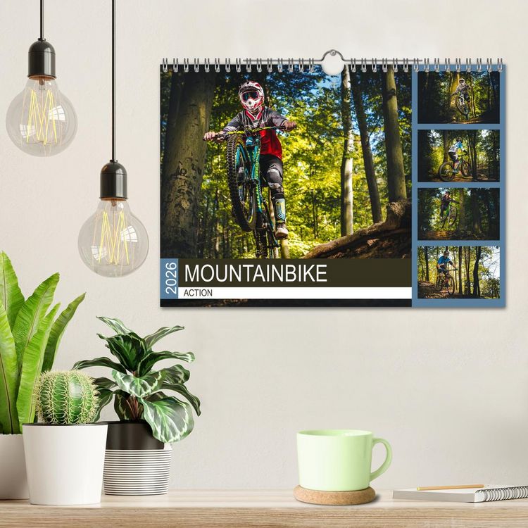 Produktbild: Mountainbike Action (Wandkalender 2026 DIN A4 quer), CALVENDO Monatskalender