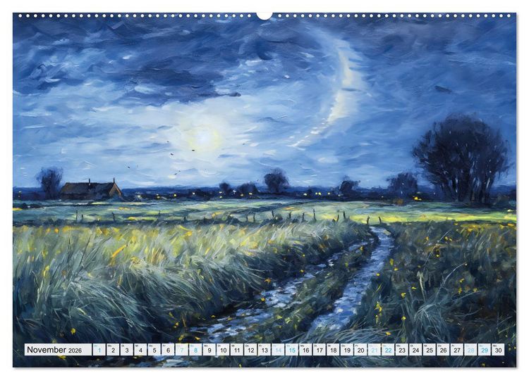 Produktbild: Havelland - Impressionistische Visionen einer idyllischen Region (Wandkalender 2026 DIN A2 quer), CALVENDO Monatskalender