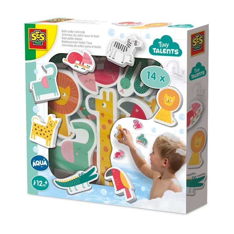 Produktbild: SES CREATIVE Badewannen Safari Tiere 14 St&uuml;ck