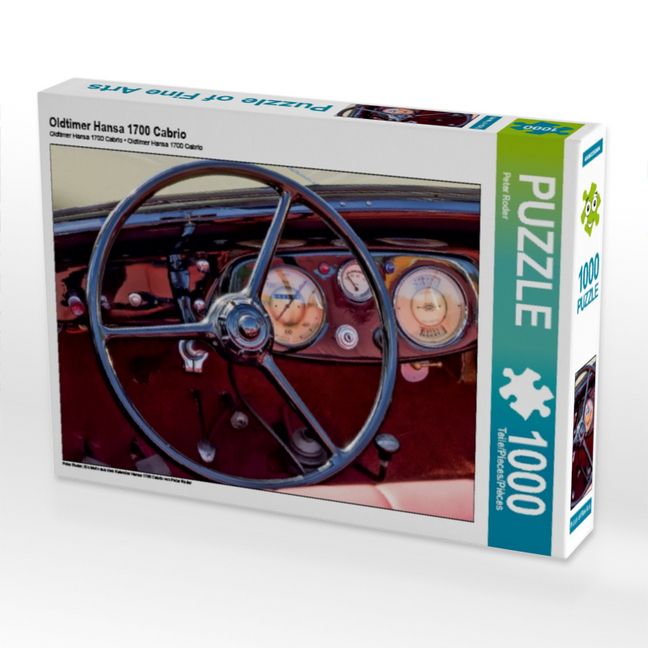 Produktbild: CALVENDO Puzzle Oldtimer Hansa 1700 Cabrio | 1000 Teile Lege-Gr&ouml;&szlig;e 64x48cm Foto-Puzzle f&uuml;r gl&uuml;ckliche Stunden