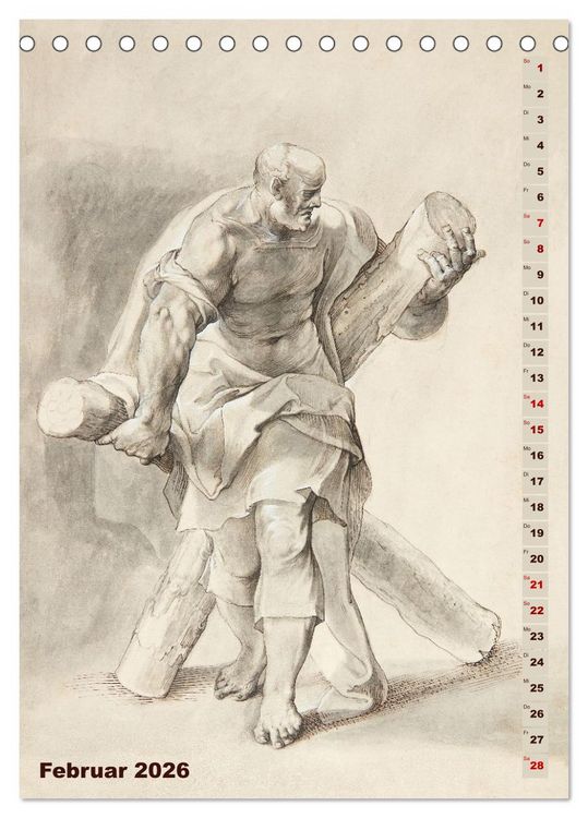 Produktbild: Jesus und die zw&ouml;lf Apostel (Tischkalender 2026 DIN A5 hoch), CALVENDO Monatskalender