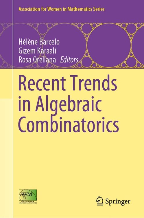 Produktbild: Recent Trends in Algebraic Combinatorics