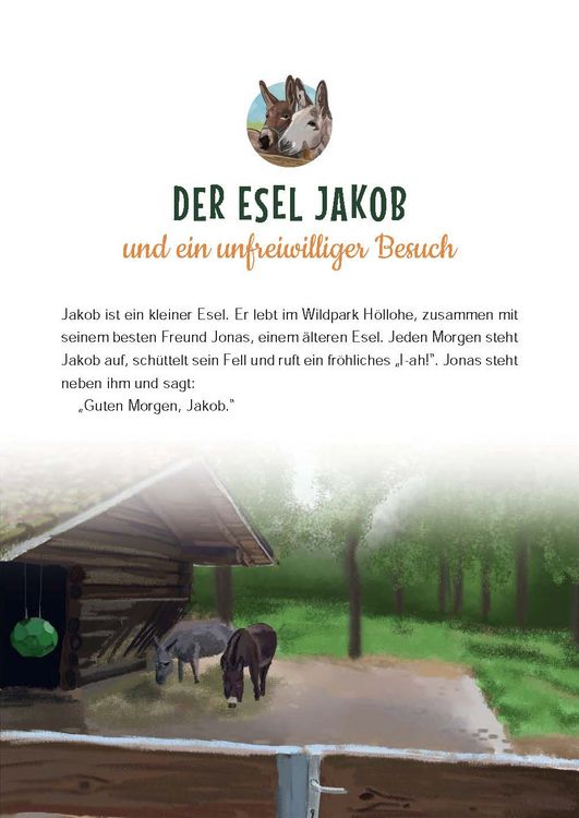 Produktbild: Jetzt wird&rsquo;s wild &ndash; tierische Abenteuergeschichten aus dem Wildpark H&ouml;llohe