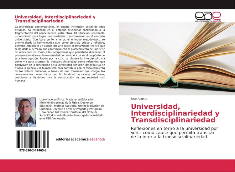 Produktbild: Universidad, Interdisciplinariedad y Transdisciplinariedad