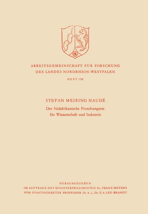 Produktbild: Der S&uuml;dafrikanische Forschungsrat f&uuml;r Wissenschaft und Industrie