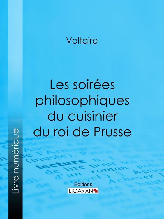 Produktbild: Les soir&eacute;es philosophiques du cuisinier du roi de Prusse