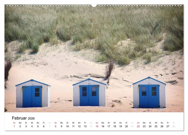 Produktbild: sch&ouml;nes Texel (Wandkalender 2026 DIN A2 quer), CALVENDO Monatskalender