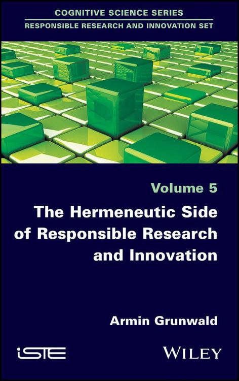 Produktbild: The Hermeneutic Side of Responsible Research and Innovation