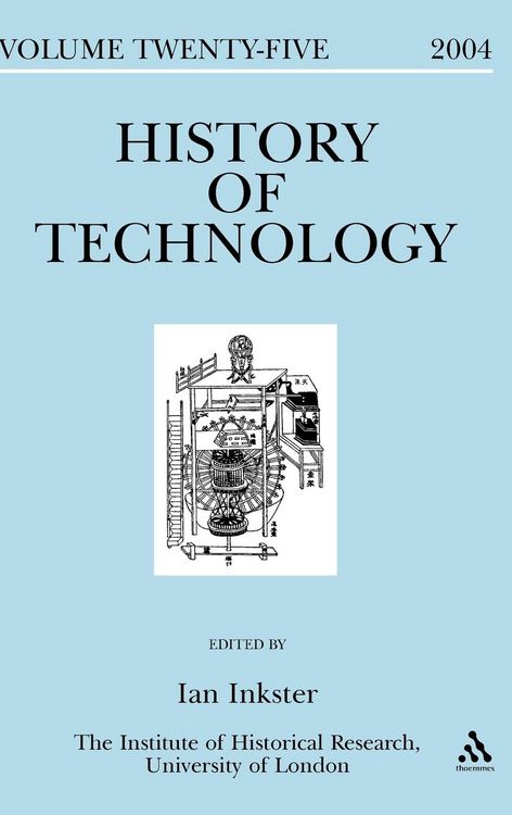 Produktbild: History of Technology, Volume 25