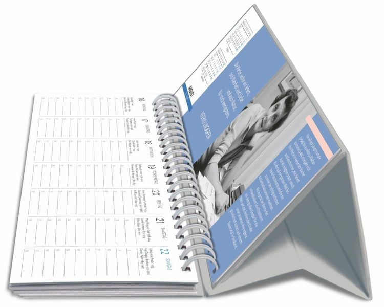 Produktbild: Der literarische Premium-Tischplaner 2027 - Wochenkalender mit Zitaten und Biografien ausgew&auml;hlter Autorinnen und Autoren