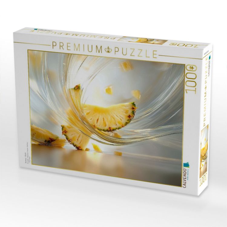 Produktbild: CALVENDO Puzzle Ananas - Gl&uuml;ck | 1000 Teile Lege-Gr&ouml;&szlig;e 64x48cm Foto-Puzzle f&uuml;r gl&uuml;ckliche Stunden