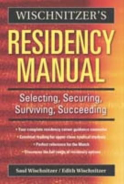 Produktbild: Wischnitzer's Residency Manual