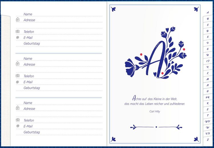 Produktbild: Adressbuch