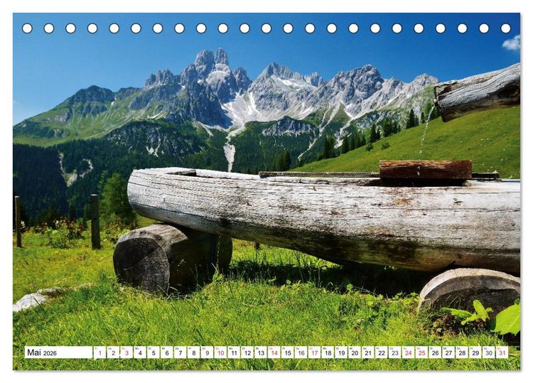Produktbild: Geliebte Steiermark im Herzen &Ouml;sterreichs (Tischkalender 2026 DIN A5 quer), CALVENDO Monatskalender