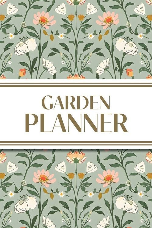 Produktbild: Garden Planner (Cottagecore Spring Mirrored Pattern)