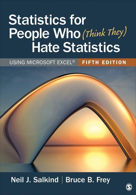 Produktbild: Salkind, N: Statistics for People Who (Think They) Hate Stat