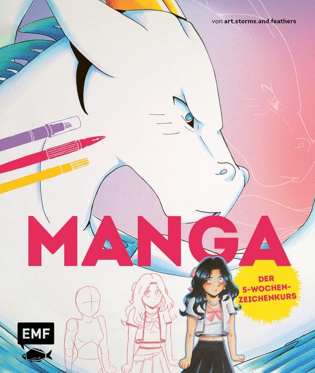 Produktbild: MANGA: Der 5-Wochen-Zeichenkurs &ndash; von art.storms.and.feathers