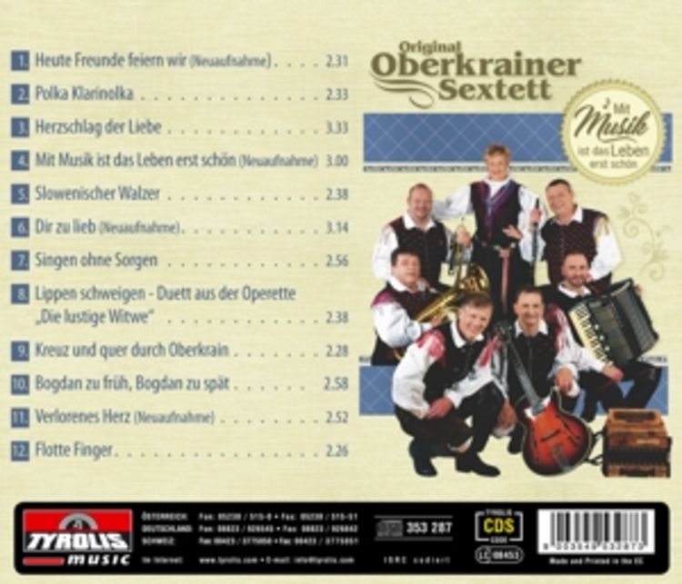 Produktbild: Mit Musik ist das Leben erst sch&ouml;n