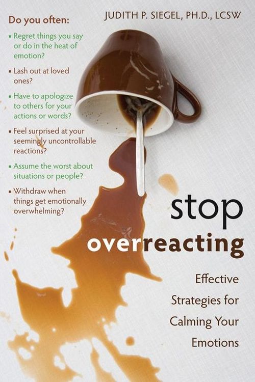 Produktbild: Stop Overreacting