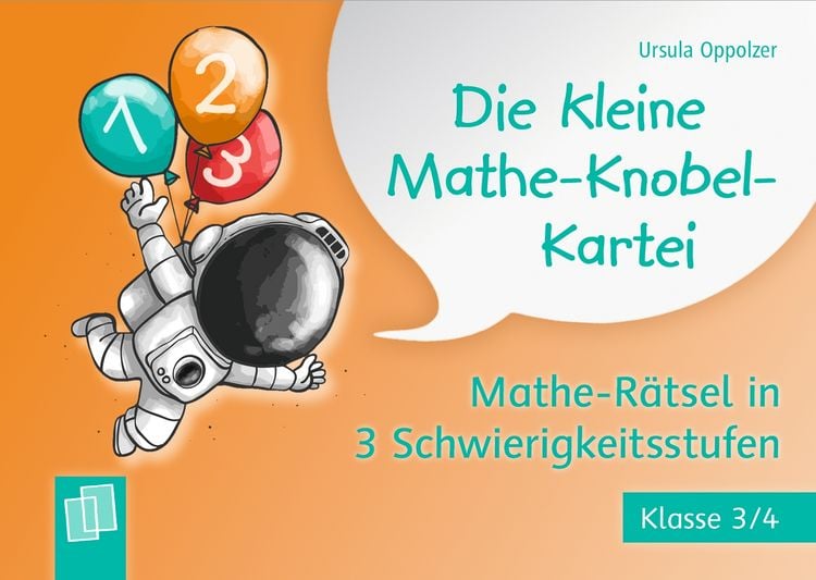 Produktbild: Die kleine Mathe-Knobel-Kartei &ndash; Klasse 3/4