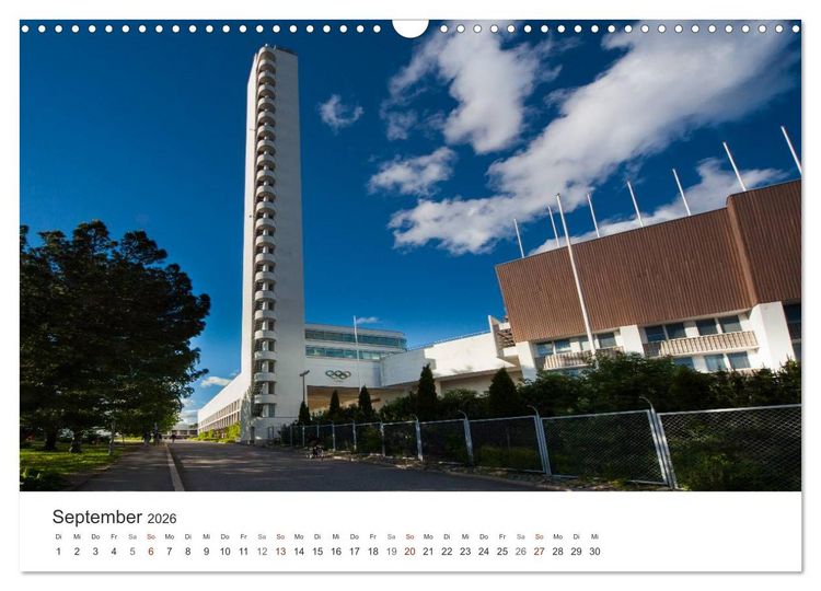 Produktbild: Helsinki - Hauptstadt am Finnischen Meerbusen (Wandkalender 2026 DIN A3 quer), CALVENDO Monatskalender
