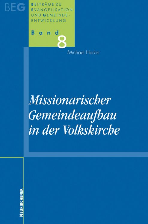 Produktbild: Missionarischer Gemeindeaufbau in der Volkskirche