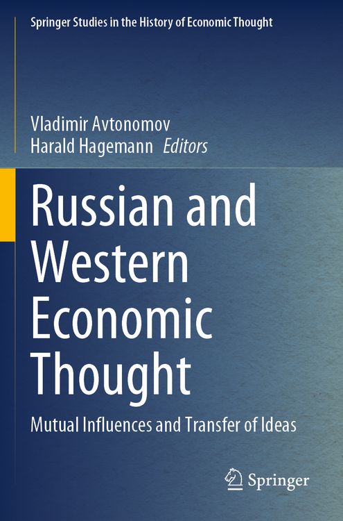 Produktbild: Russian and Western Economic Thought