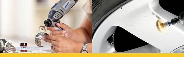 Produktbild: Dremel Textilpolierscheibe &Oslash; 25 mm SpeedClick Dremel 423 423 2615S423JA 1 St.