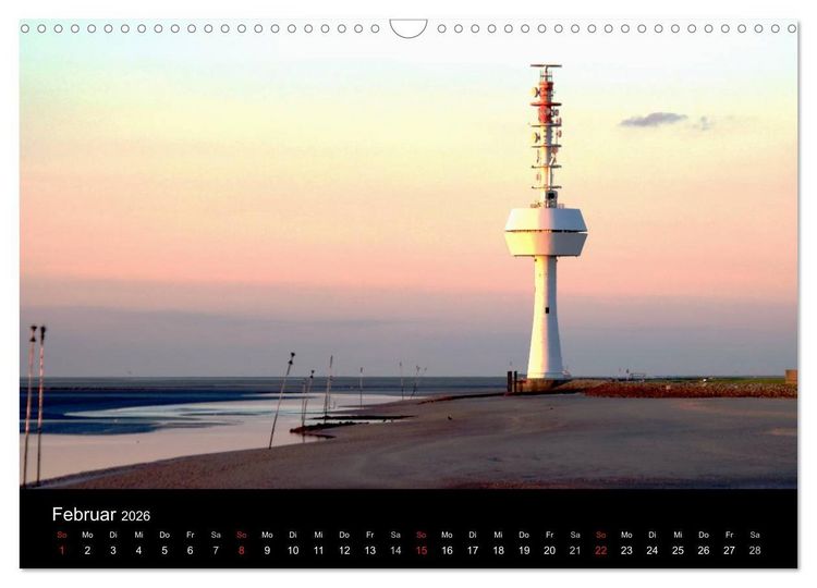 Produktbild: Zeit f&uuml;r... Insel Neuwerk - Kulturlandschaft im Wattenmeer (Wandkalender 2026 DIN A3 quer), CALVENDO Monatskalender