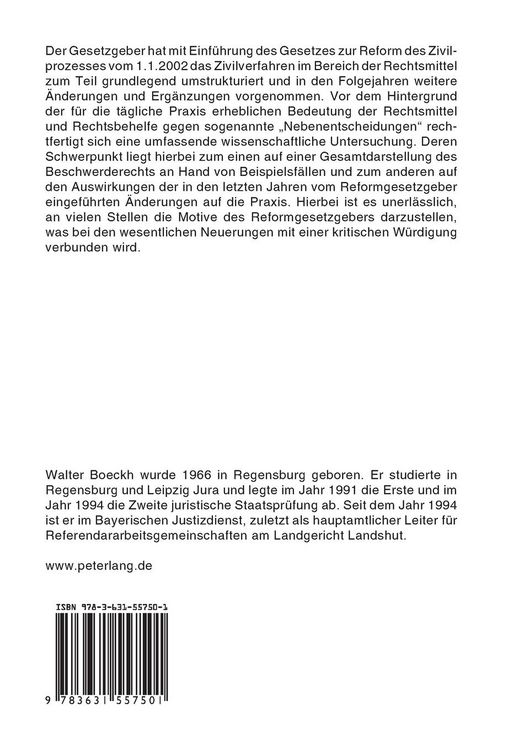 Produktbild: Beschwerde und Rechtsbeschwerde im Zivilverfahren