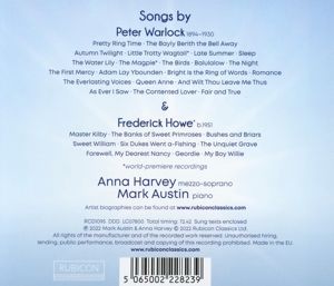 Produktbild: Songs by Warlock and Howe