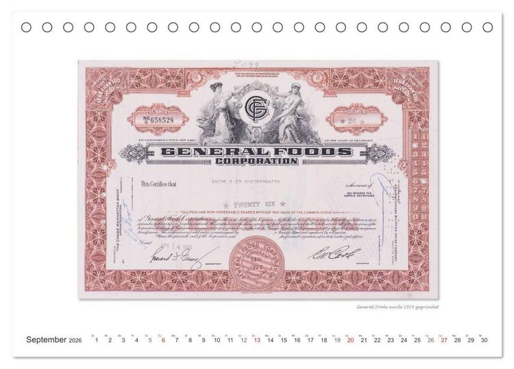 Produktbild: Aktien & Wertpapiere / CH-Version (Tischkalender 2026 DIN A5 quer), CALVENDO Monatskalender