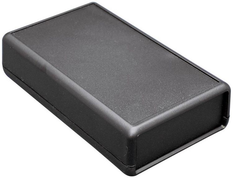 Produktbild: Hammond Electronics 1593KBK Hand-Geh&auml;use 66 x 66 x 28 ABS Schwarz 1St.