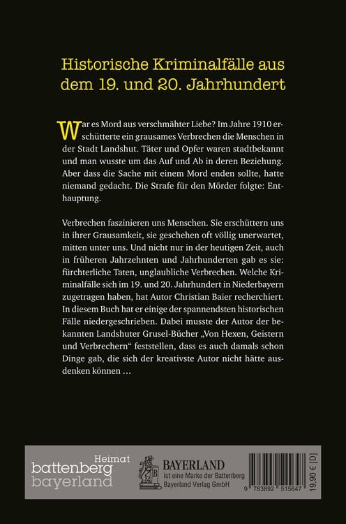Produktbild: True Crime | Wahre Verbrechen in Niederbayern.