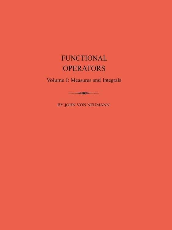 Produktbild: Functional Operators (AM-21), Volume 1