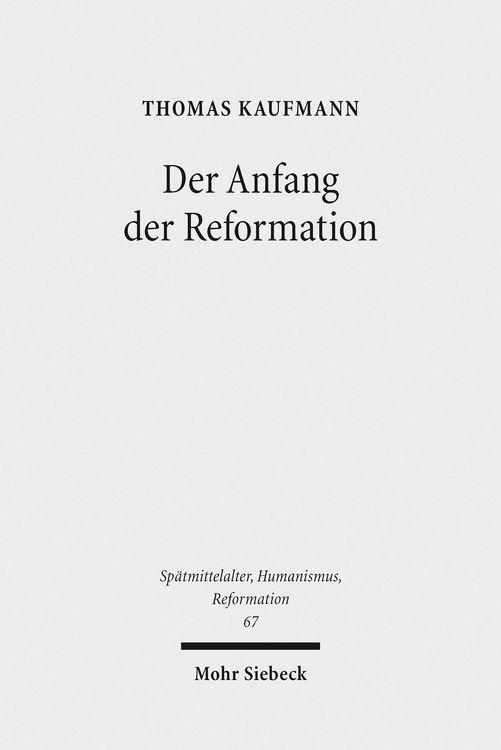 Produktbild: Der Anfang der Reformation