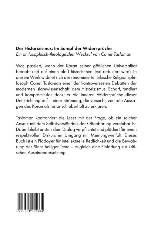 Produktbild: Der Historizismus: Im Sumpf der Widerspr&uuml;che