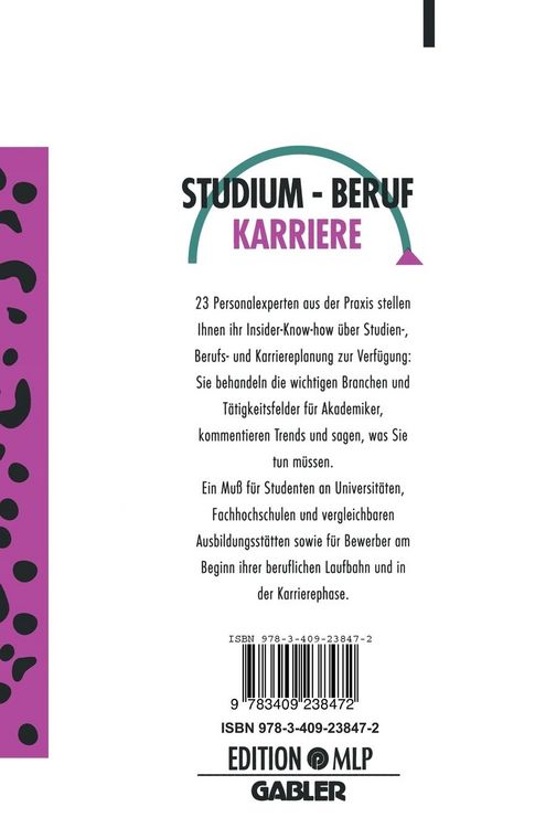 Produktbild: Studium &mdash; Beruf Karriere