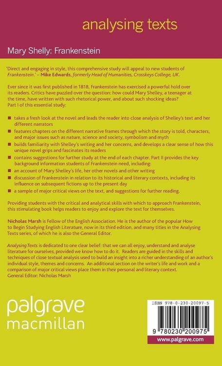 Produktbild: Mary Shelley: Frankenstein