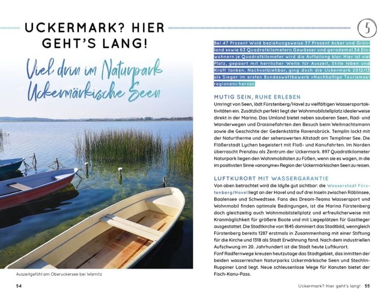 Produktbild: Wochenend & Wohnmobil - Kleine Auszeiten Berlin & Brandenburg mit Spreewald