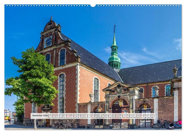 Produktbild: Kopenhagen &ndash; Wo Geschichte lebt (hochwertiger Premium Wandkalender 2026 DIN A2 quer), Kunstdruck in Hochglanz